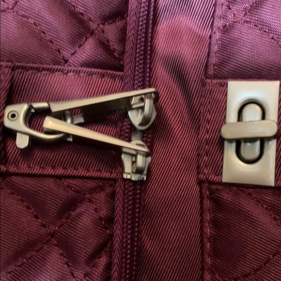 Wine Travelon Anti-Theft Crossbody Purse - Picture 10 of 12